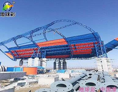 哈尔滨建荣波塞冬海洋王国水上乐园氟碳漆工程