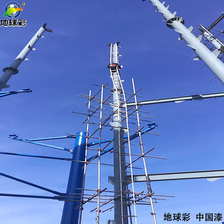 天溢涂料大型设备防腐氟碳漆施工队|专业人员200人耐用15年