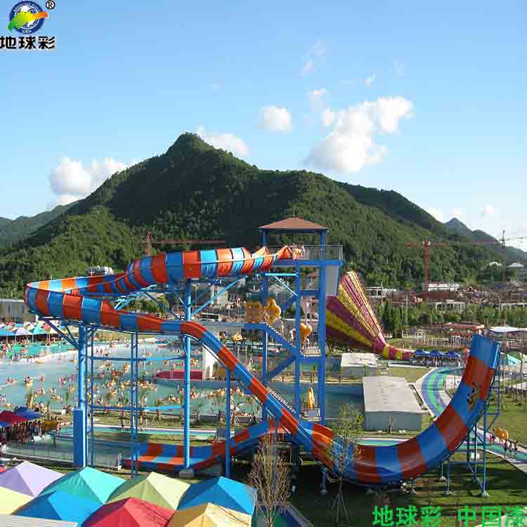 【水上乐园专用】设备表面丙烯酸油漆|快干地球彩丙烯酸油漆厂家