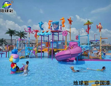 天溢涂料生产丙烯酸油漆16年专用于水上乐园设备