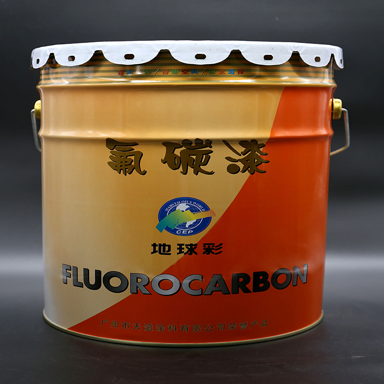青藏铁路金属桥梁防腐专用地球彩牌耐低温氟碳面漆施工