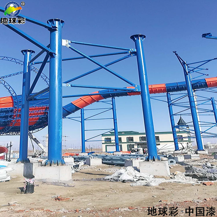 地球彩牌铁路桥墩防腐漆适合室外现场低温施工