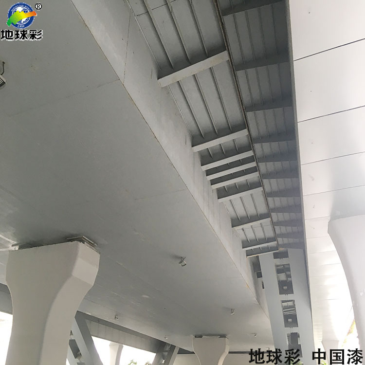 郑时高速专用地球彩防腐涂料施工喷涂