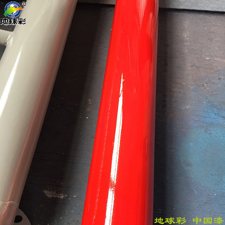 湖北施恩机场防腐专用地球彩牌耐久氟碳涂料施工