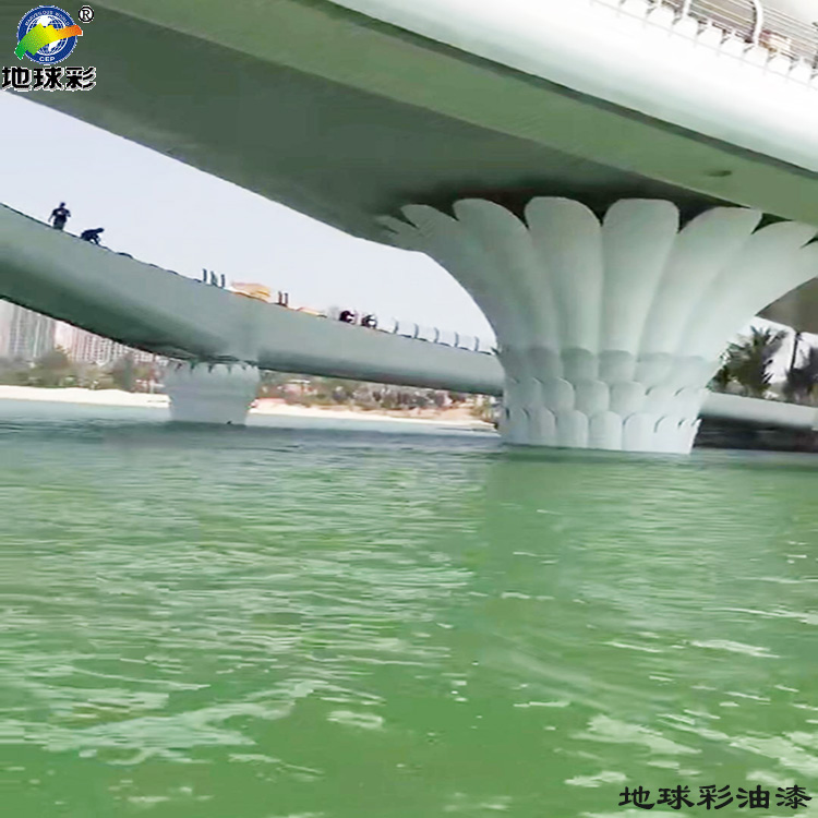 地球彩大桥氟碳漆用于河南省郑石高速防腐喷涂