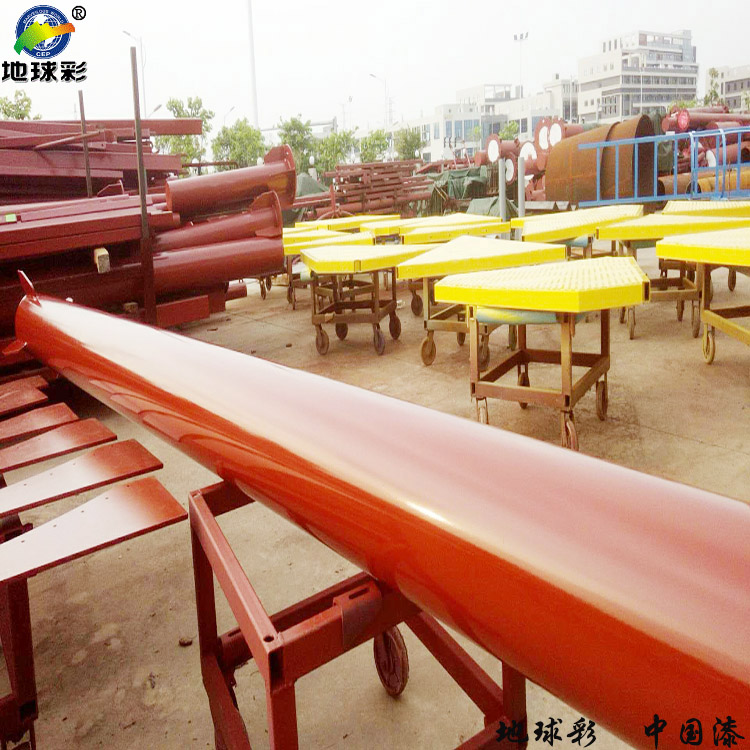 江苏省中粮(江阴)粮油仓储有限公司防腐用地球彩费碳漆喷涂