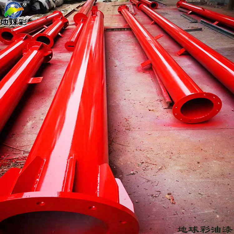 济南园博园欢乐水上乐园用地球彩氟碳面漆喷涂 耐用15年